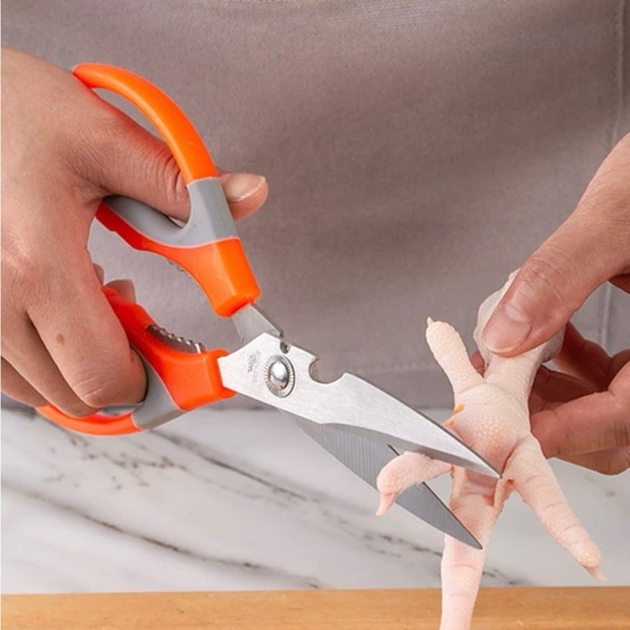 BRAND NEW PAIR of Multifunction Stainless Steel Scissors (2) - Picture 4 of 5